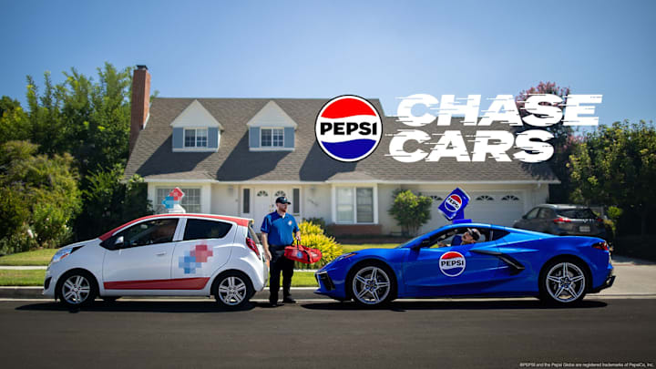 Pepsi Launches “PEPSI Chase Cars” Creative Stunt. Image courtesy Pepsi