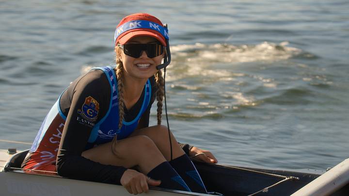 Crew Girl S1. Miku Martineau as Teagan in Episode 1 of Crew Girl S1. 
