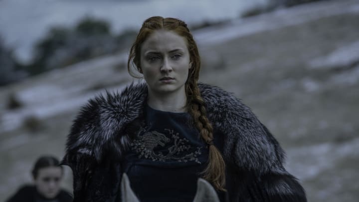 Sophie Turner Sansa Stark Game of Thrones Battle of the Bastards