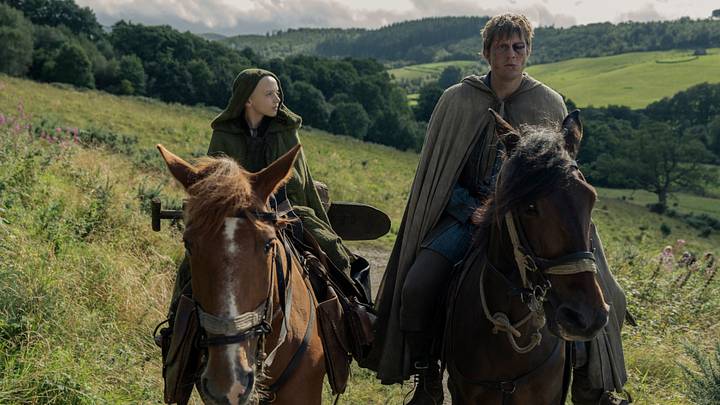 Dexter Sol Ansell (Egg) and Peter Claffey (Dunk) in A Knight of the Seven Kingdoms.