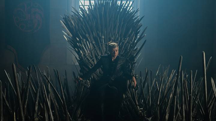 Emma D’Arcy (Rhaenyra Targaryen) in House of the Dragon season 3. Photograph by Ollie Upton/HBO.