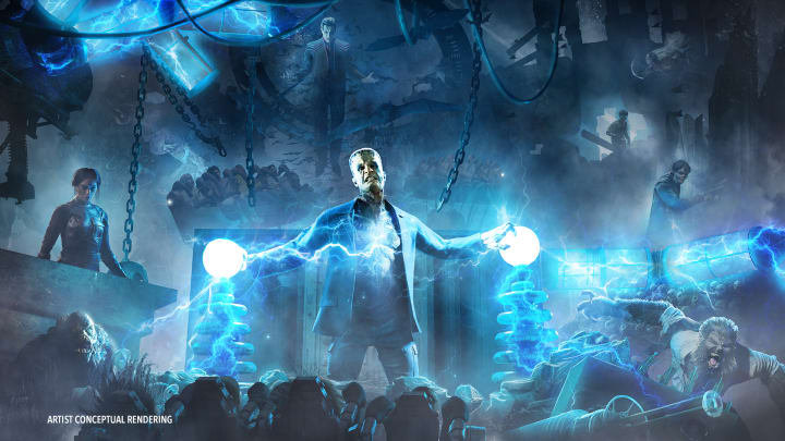 Epic Universe, Dark Universe Monsters Unchained: The Frankenstein Experiment - credit: Universal Orlando
