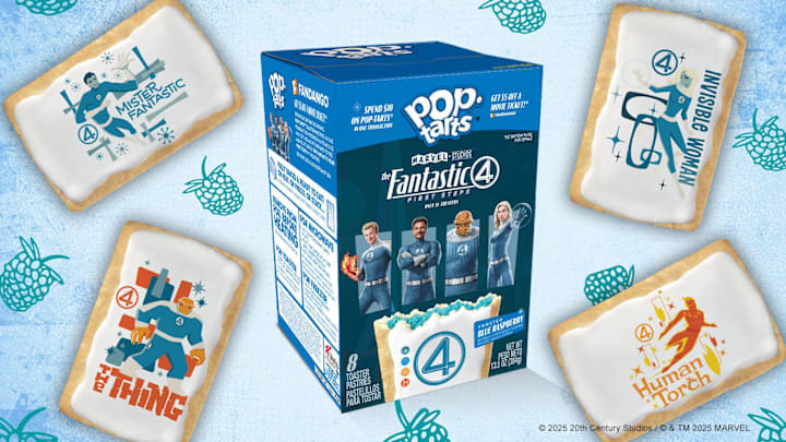 Pop-Tarts x Fantastic Four Frosted Blue Raspberry