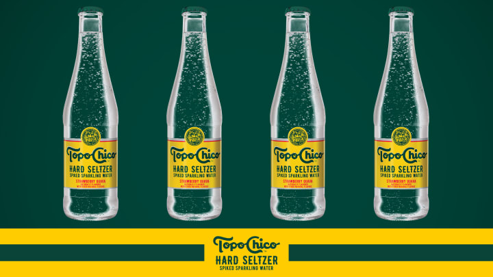 Topo Chico Hard Seltzer is now available in glass bottles