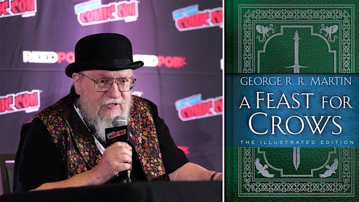 George R.R. Martin at New York Comic Con 2025 / A Feast for Crows: The Illustrated Edition