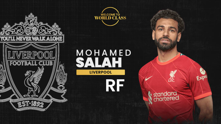 Salah comes in at number two