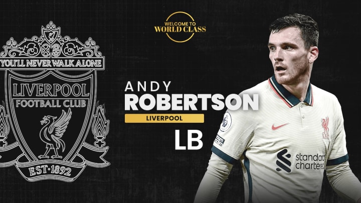 Robertson bombs up and down the left for Liverpool