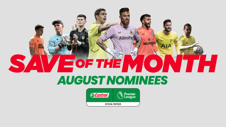 Castrol's Save of the Month nominees for August