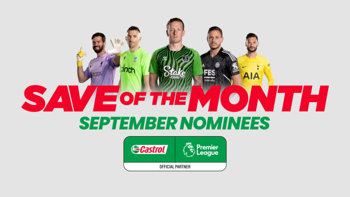 Castrol's Save of the Month shortlist has been revealed Castrol's Save of the Month shortlist has been revealed