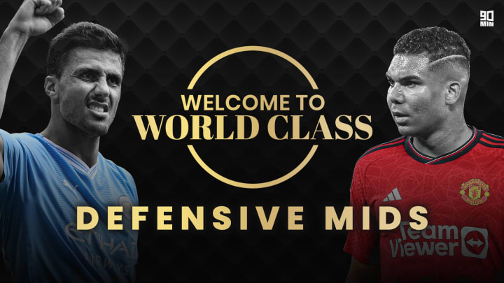 The best defensive midfielders in the world include Rodri and Casemiro