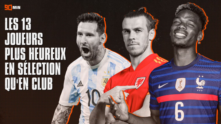 Leo Messi, Gareth Bale et Paul Pogba font partie de ces joueurs heureux en sélection