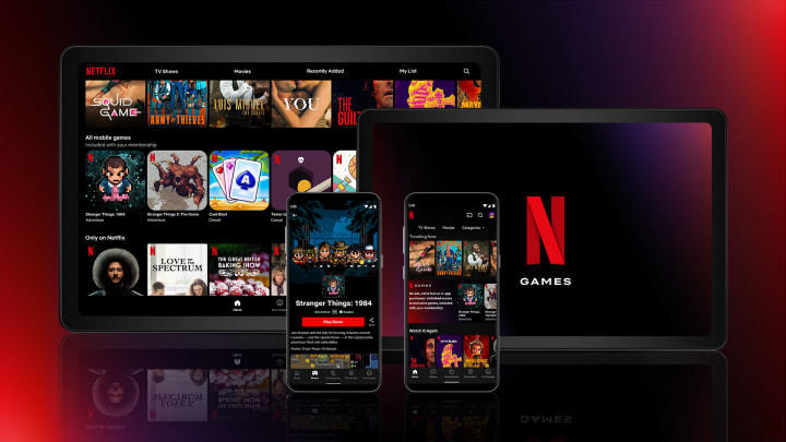 Netflix Gaming offers five games to subscribers.