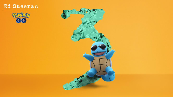 "Squirtle wearing sunglasses makes its return to Pokémon GO in just a few days!"