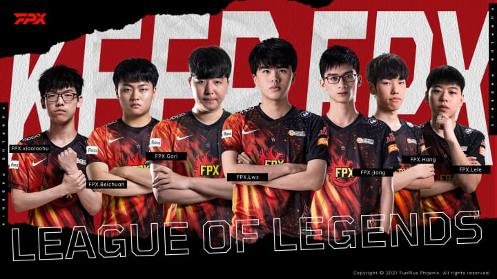 FPX has announced its new League of Legends lineup.