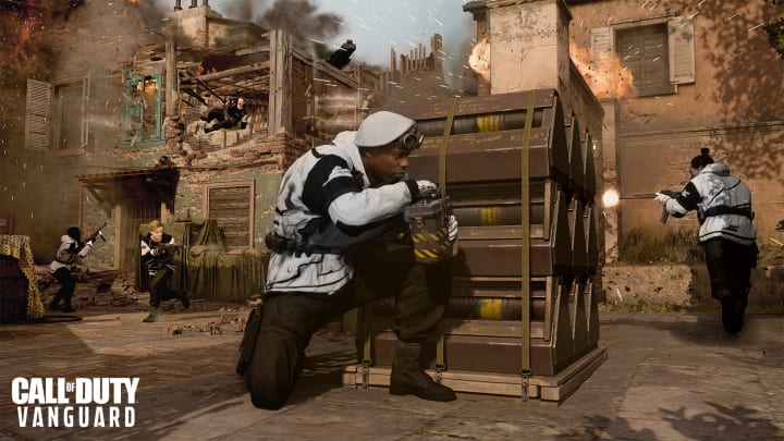 "Prove your elite skills in Vanguard Multiplayer." "Prove your elite skills in Vanguard Multiplayer."