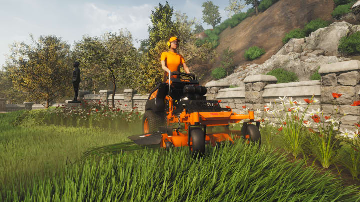 Lawn Mowing Simulator Game Pass