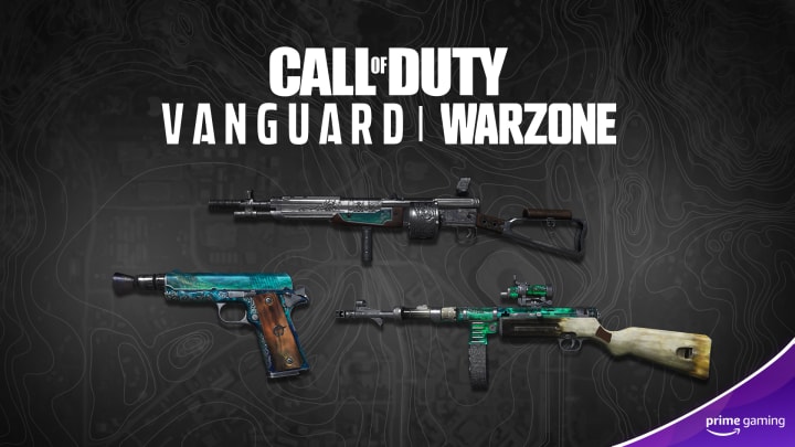 The Warzone and Vanguard Animalistic Bundle includes a total of seven items available exclusively for free to Prime Gaming members.