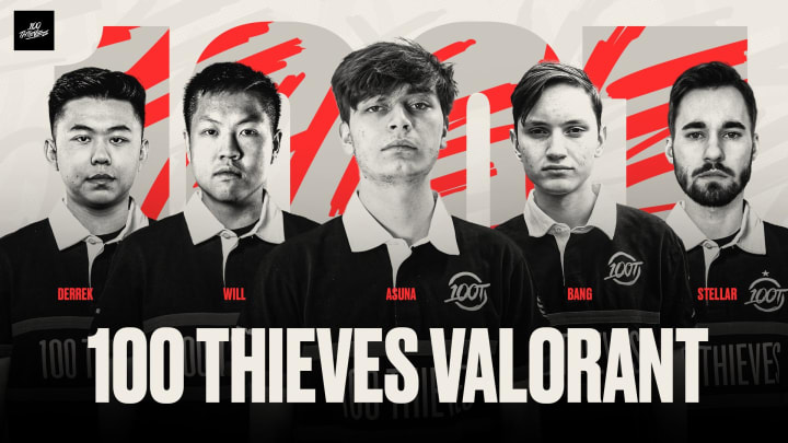 Sean "bang" Bezerra, Derrek Ha, William "Will" Cheng and Brenden "stellar" McGrath have officially joined 100 Thieves Valorant.