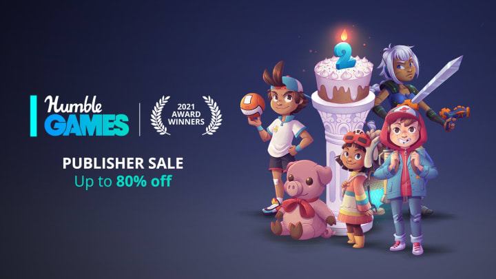 "Humble Games is turning two — and we’re throwing a party here on Steam!"