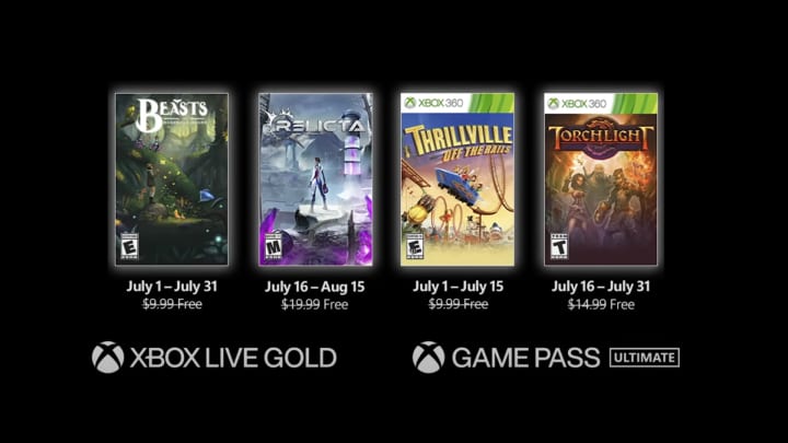 Here's everything you need to know about the games available with Gold this month, July 2022