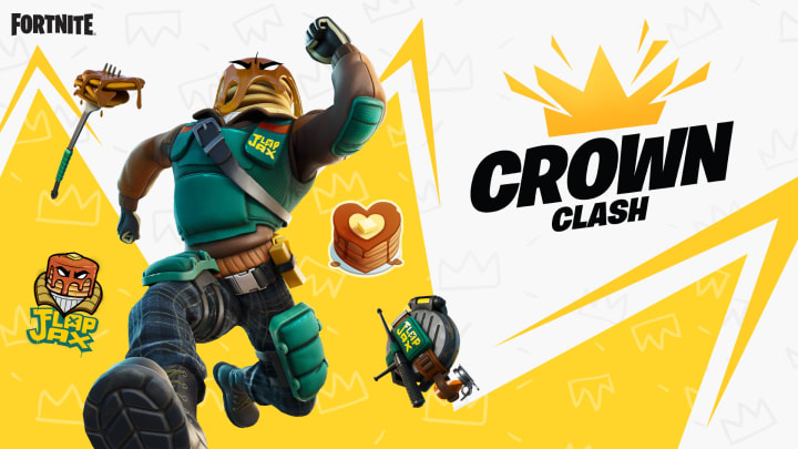 During Crown Clash, players can compete in Fall Guys to earn additional rewards in Fortnite and Rocket League.