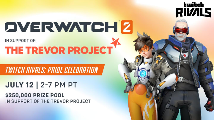 Overwatch 2 Twitch Rivals takes place Tuesday afternoon and evening.