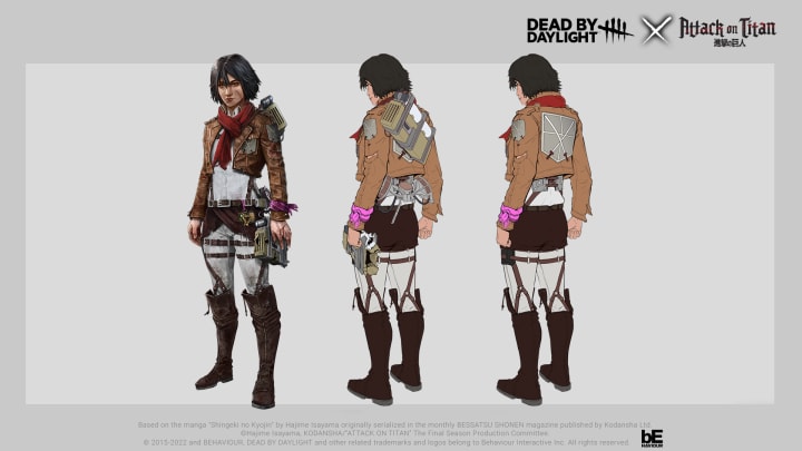 Very Rare Mikasa's Uniform (Yui Kimura)