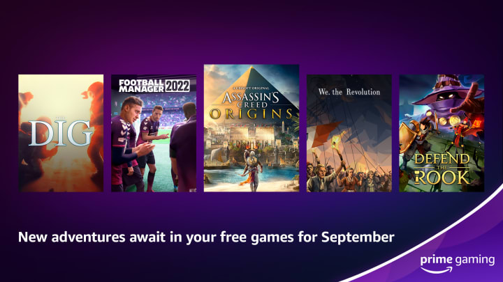 The Prime Gaming free games for September have been revealed.