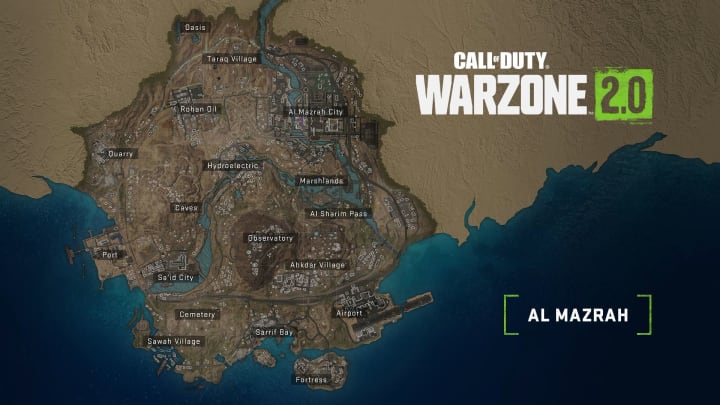 Al Mazrah will be the new flagship map for Call of Duty: Warzone 2.0.