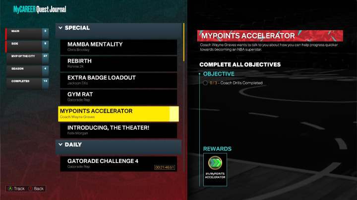 Here's a breakdown of how to unlock the MyPoints Accelerator in NBA 2K23 MyCareer on Next Gen.