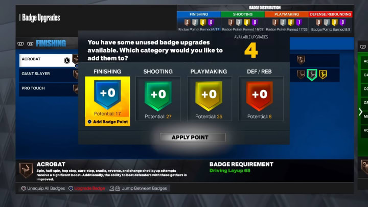 Here's a breakdown of how to get nine extra Badges in NBA 2K23 MyCareer on Current Gen.