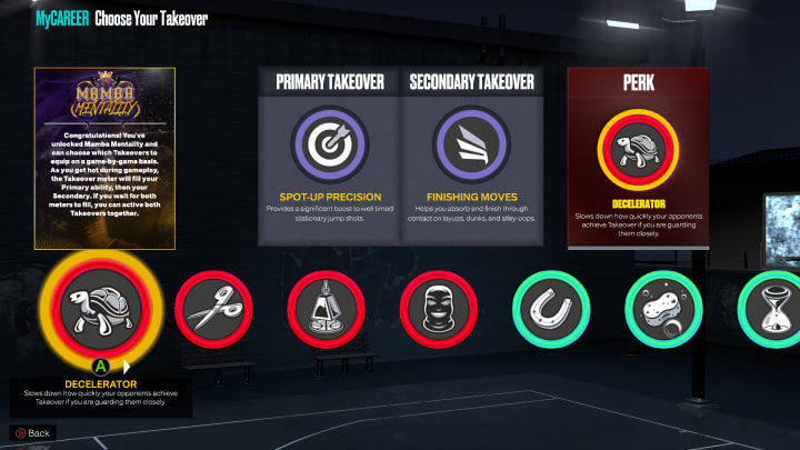 Here's a breakdown of the best Takeover Perks to use in NBA 2K23 MyCareer on Current and Next Gen.