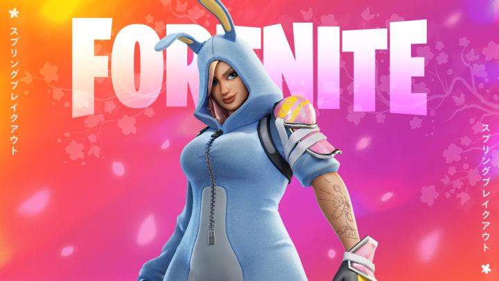 The  Miss Bunny Penny Outfit is available during Fortnite Spring Breakout.