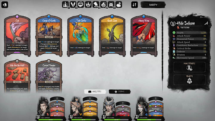 Shadowveil: Legend of the Five Rings screenshot.