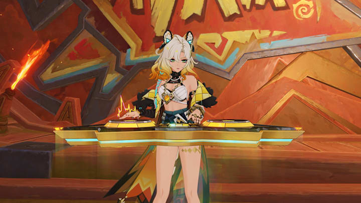 Genshin Impact screenshot of Xilonen.