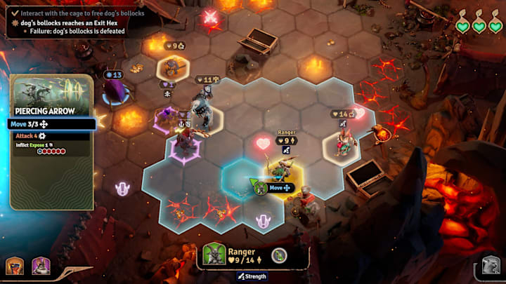 Sunderfolk screenshot of someone moving their character.
