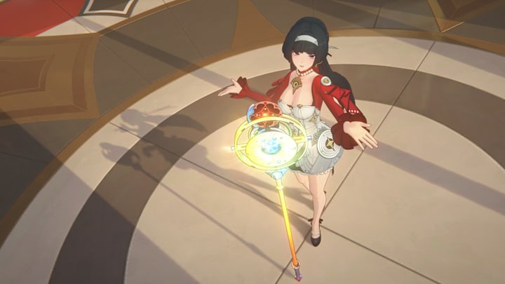 Zenless Zone Zero screenshot of Astra Yao singing.
