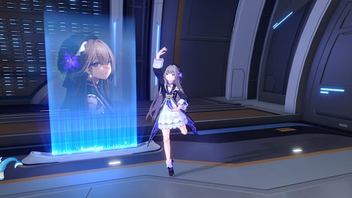 Honkai: Star Rail screenshot of Herta dancing.