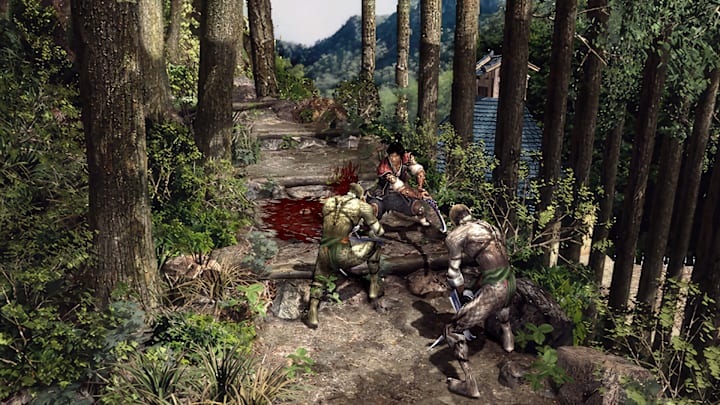 Onimusha 2 hilltop scene