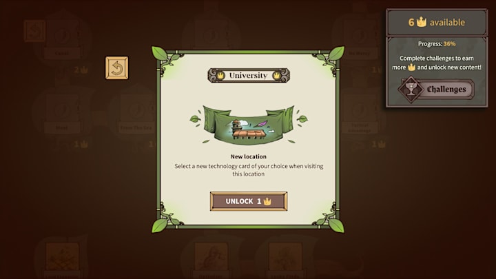 Drop Duchy screenshot showing a new unlock.