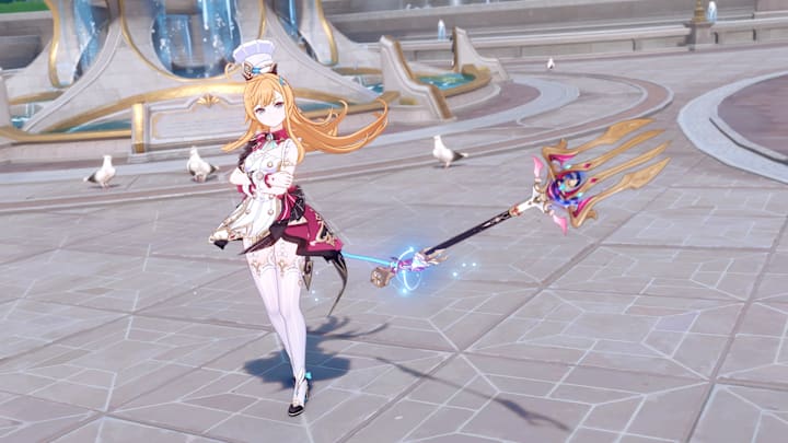 Genshin Impact screenshot of Escoffier.