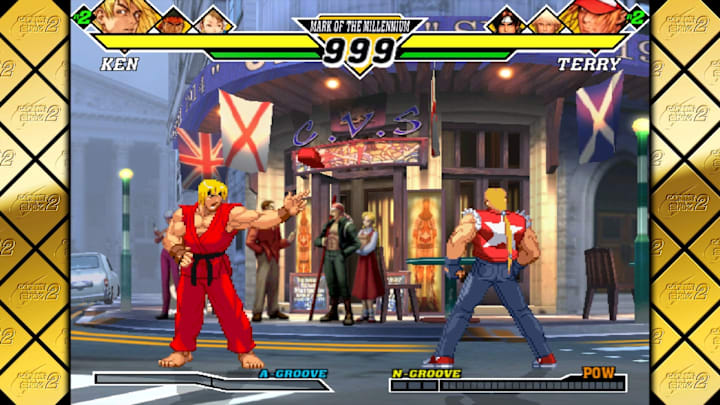 Capcom vs. SNK 2 screenshot.