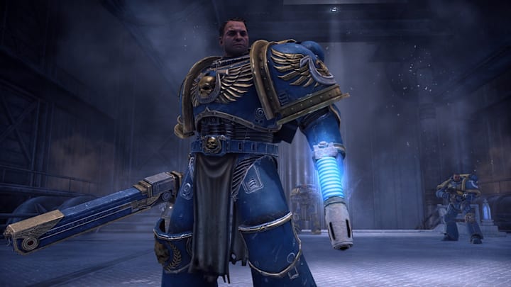 Warhammer 40,000: Space Marine Master Crafted Edition screenshot of Titus.