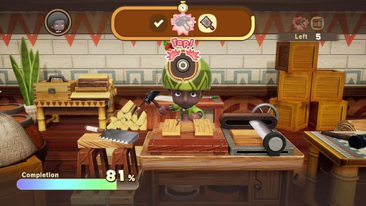 Fantasy Life i crafting minigame