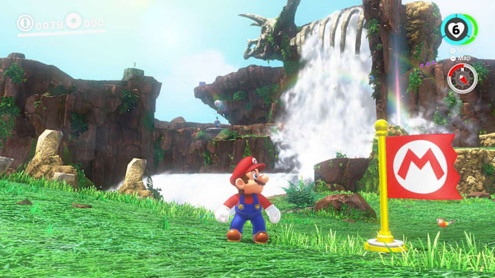 Super Mario Odyssey on Switch 2