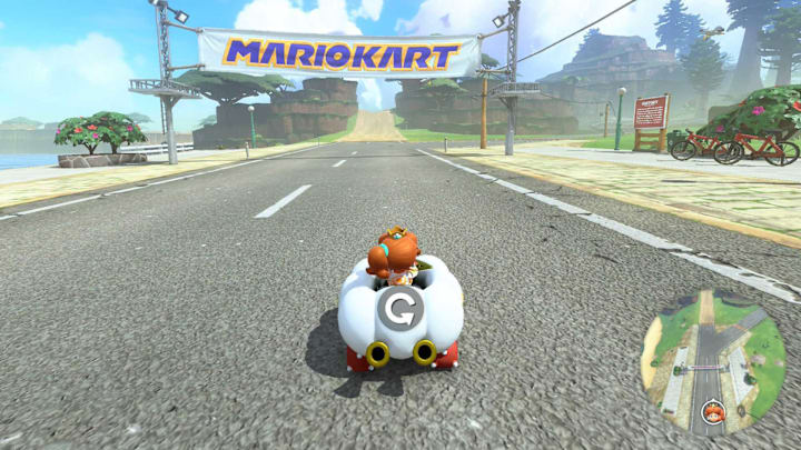Rewinding in Mario Kart World