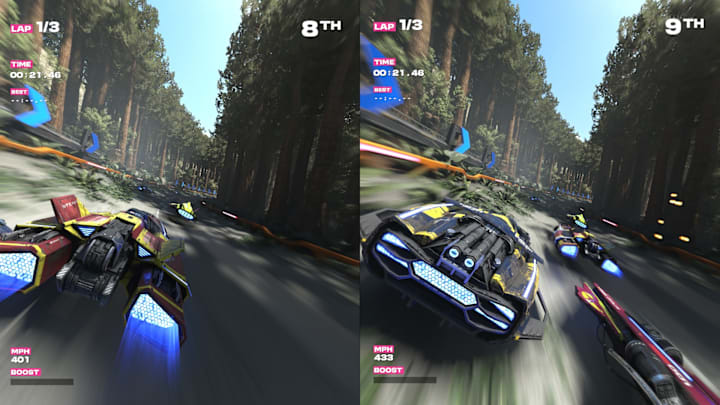 Fast Fusion splitscreen