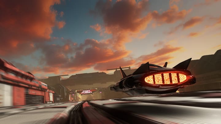 Fast Fusion screenshot with one car