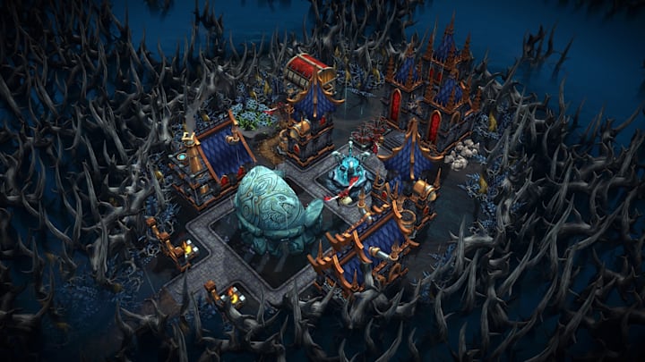Against the Storm Nightwatchers screenshot.