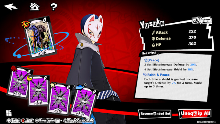 Fox with his Revelation Card set.